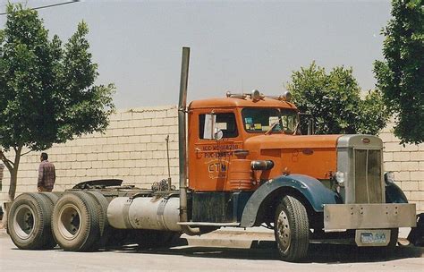 Vintage 1950s Peterbilt Truck In Mexico