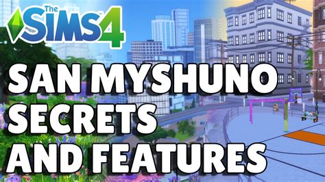 San Myshuno World Secrets And Features The Sims 4 Guide Youtube