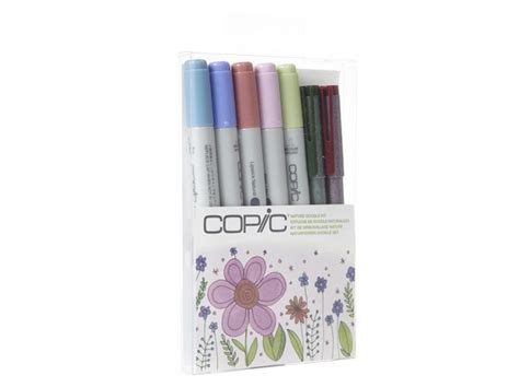 Copic Marker Set Of 7 Doodle Kit Rainbow Jacksons Drawing Supplies