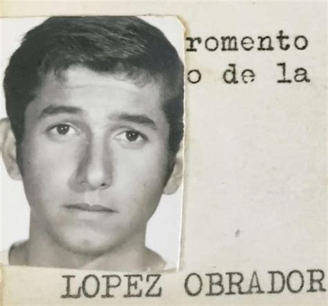 Dijo, por medio de twitter, que hasta el momento no tiene síntomas que. Revista Basta » Las fotos del joven López Obrador que de ...
