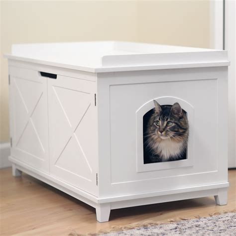 Composting cat litter is a great way to become more eco friendly. Boomer & George Hampton Cat Washroom Box - Litter Boxes at ...