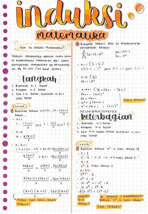 Induksi Matematika Matematika Kelas 11