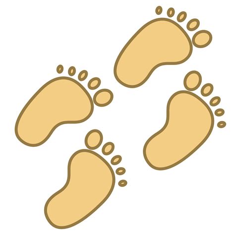 Footprint Vector Free Download At Getdrawings Free Download