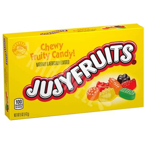 Balas Chewy Jujyfruits Candy Ferrara Candy Importado Eua Karamell