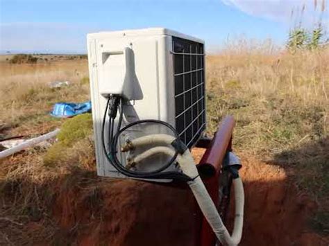 This will limit the time when ac is able to run, but saves money in the long run. Off-grid solar-powered air conditioner - YouTube