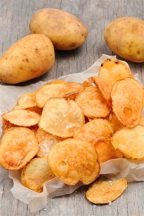 Air Fryer Potato Chips A Healthy Snack Recipe Made In Minutes Hot Sex Picture