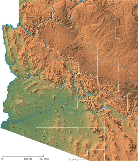 Arizona Map Project Yahoo Answers