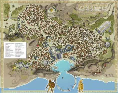 The Design Of This Map Of Meletis In Dandds Theros Is Based On The