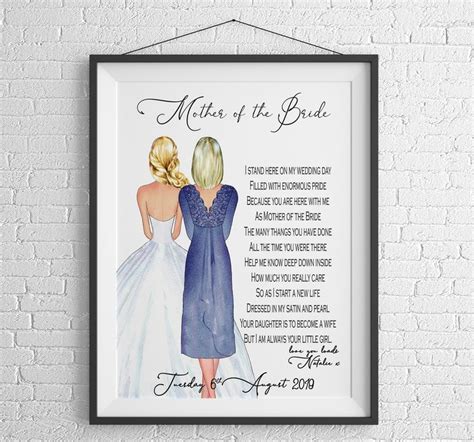 Mother Of The Bride Or Groom Wedding Thank You Gift Or Card