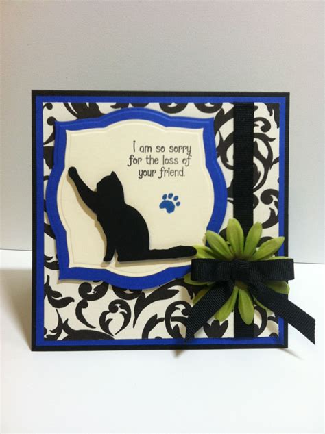 Pin By Averill Sciumbato On Handmade Cards By Averill Pet Sympathy