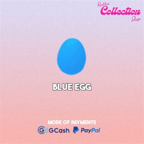 Blue Egg Adopt Me On Carousell