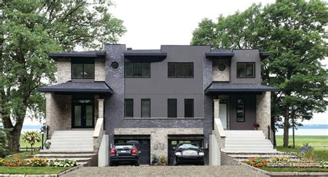 Modern Duplex Builder Cutsom Home Design By Drummond