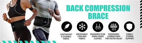 Allyflex Sports® Back Brace Lower Back Pain Relief Back Brace For