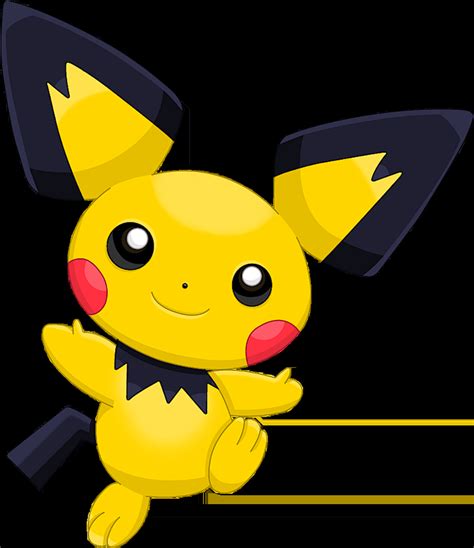 Pokemon 6172 Shiny Pichu Spikyeared Pokedex Evolution Moves Location