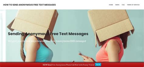 How To Send Anonymous Text Messages For Free In 2024 Expose Times