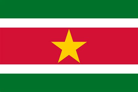 Suriname ist ein staat in südamerika. suriname-vlag.png | Blik op nieuws