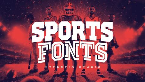 Best Free And Premium Sports Fonts In 2020 Sports Fonts Free Sports
