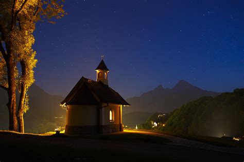 Little Chapel At Lockstein Photograph By Dominik Wigger