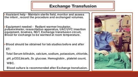 Exchange transfusion for sickle cell disease will be covered as an inpatient procedure when it is done immediately prior to elective surgery (within 24 hours) and the. Neonatal jaundice final