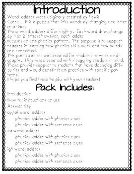 Take free online quiz for bank, ssc and government exams. Word Ladders: Vowel Digraphs (1st and 2nd grade) by Emily ...