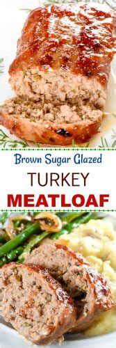 Easy Brown Sugar Glazed Turkey Meatloaf Flavor Mosaic