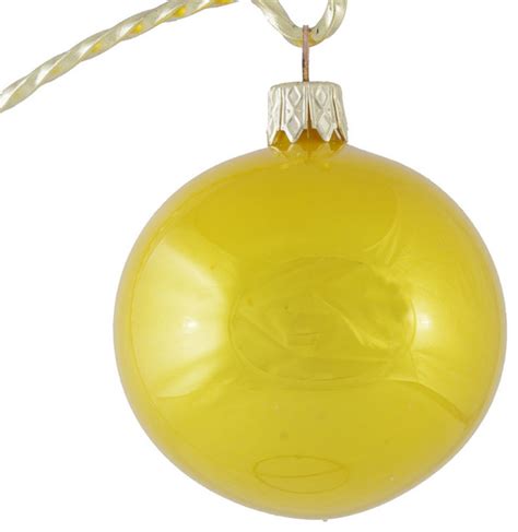 Shop for icicle ornament in several styles to bring a piece of the outdoors inside. Glossy Yellow Glass Christmas Ornament Made in Slovakia ...