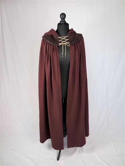 Medieval Cape In Adult Wool Etsy