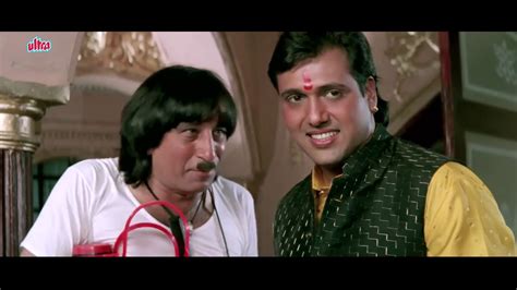 Govinda2c Kadar Khan2c Shakti Kapoor2c Raja Babu Comedy Scene 2 21 Comedy Week Youtube