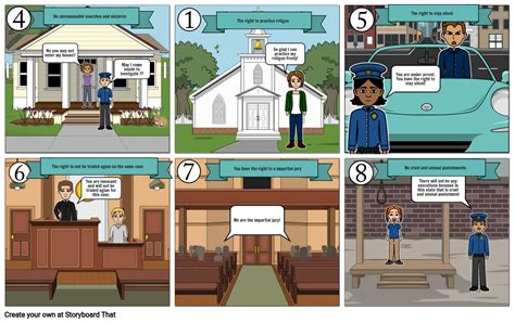 Bill Of Rights Storyboard By 42e56220