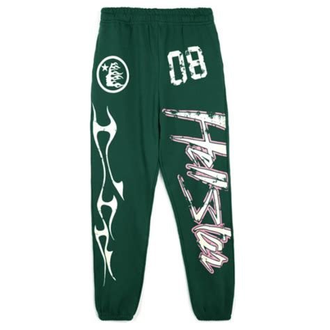 Hellstar Paradise Washed Pants Green Fodope