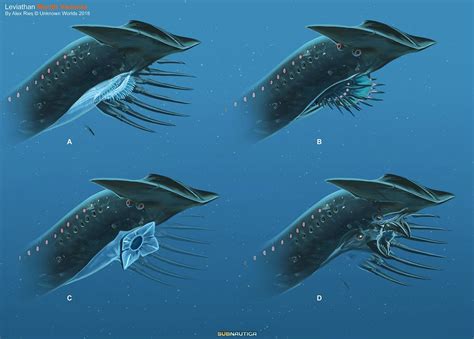 Artstation Shadow Leviathan Alex Ries Concept Art Alien Concept