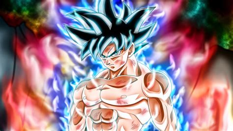 Download 1600x900 Wallpaper Goku Anime Anger Dragon Ball Super