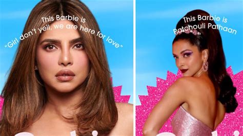 Deepika Padukone To Katrina Kaif Bollywood Divas Re Imagined On Barbie Posters Will Leave You