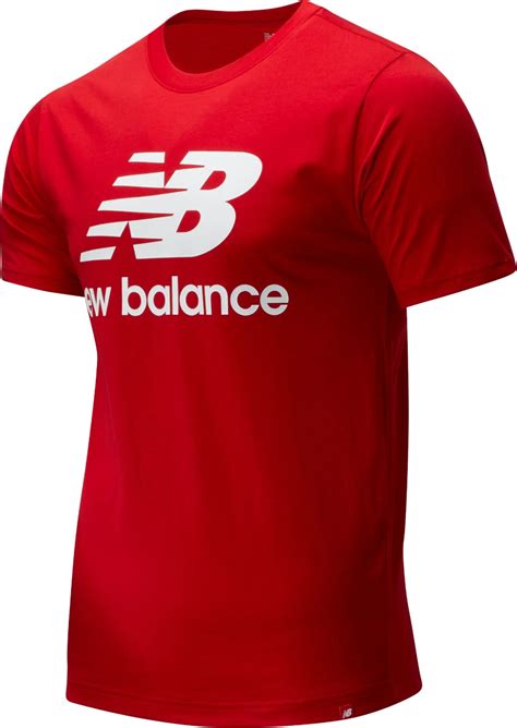 Tee Shirt New Balance M Nb Essentials Stacked Logo Tee 11teamsportsfr