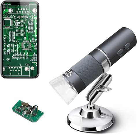 jiusion wifi usb digital handheld microscope 50 to 1000x wireless magnification endoscope 8 led