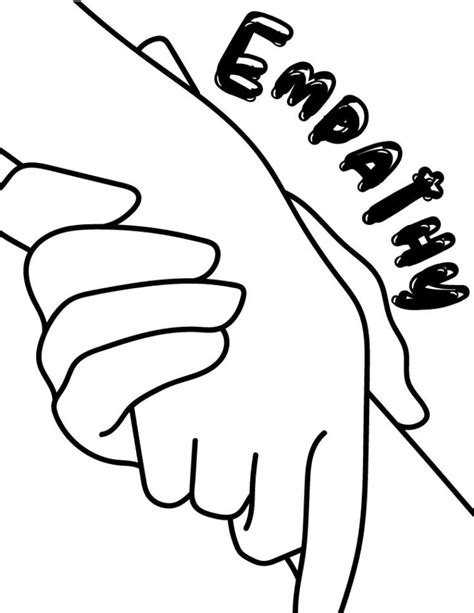 Empathy Coloring Sheets Coloring Pages