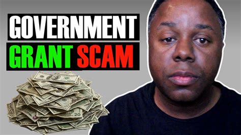 Beware Of The Government Grant Scam Youtube