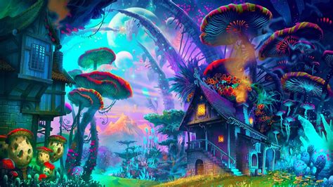 It could be in the form of painting or normal wallpapers, but the makers put them all effort to. Trippy Shroom Wallpaper (65+ images)