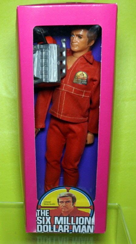 1970s Kenner Six Million Dollar Man Action Figure Doll In Box Kenner