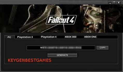 Fallout 4 Keygen Serial Key Free And Download Full Game ~ Keygen Key