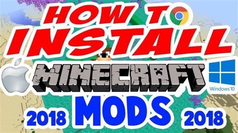 Maybe you would like to learn more about one of these? How to Install Minecraft Mods on PC and Mac : Windows : 2018