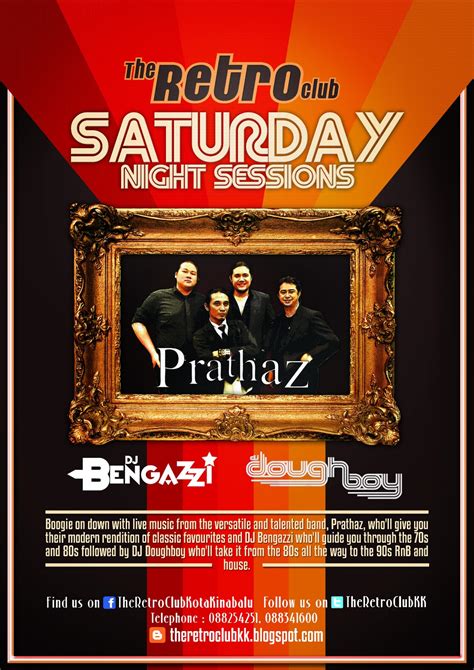 The Retro Club Saturday Night Sessions With Dj Bengazzi And The Prathaz Band