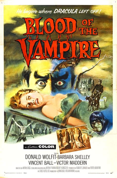 Blood Of The Vampire 1958