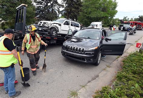 Five Car Accident In Loveland Closes Lanes None Hospitalized