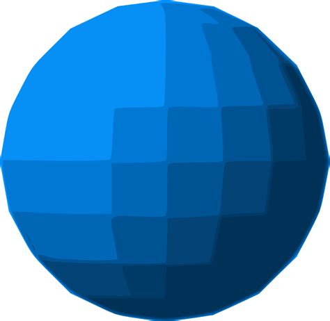 Blue Sphere Disco Ball Openclipart
