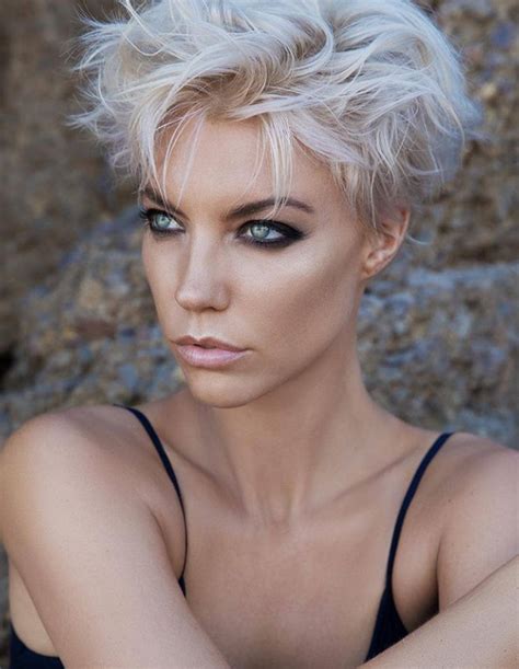 Best White Pixie Haircut Ideas For Cool Short Hairstyle Page Of