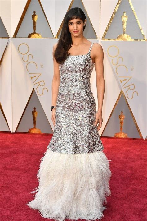 Sofia Boutella Wearing Chanel Couture Oscars Ceremony February