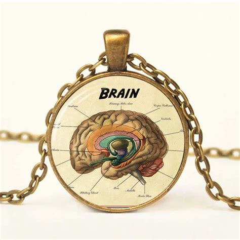 Brainiac Pendant Steampunk Jewelry Vintage Steampunk Necklace Etsy