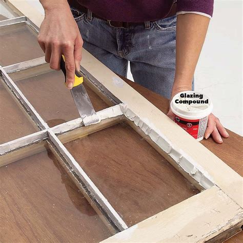 How To Glaze A Window Single Pane Window Glazing Window Repair