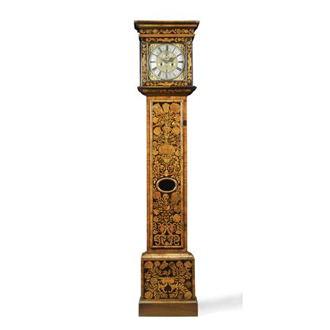 44 A Walnut Marquetry Longcase Clock Ann Hawkins Exeter Circa 1705 Movement And Case